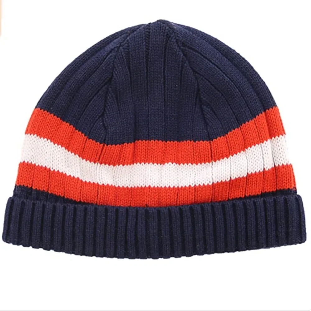 Janie and Jack Baby Boy Red White and Blue Beanie